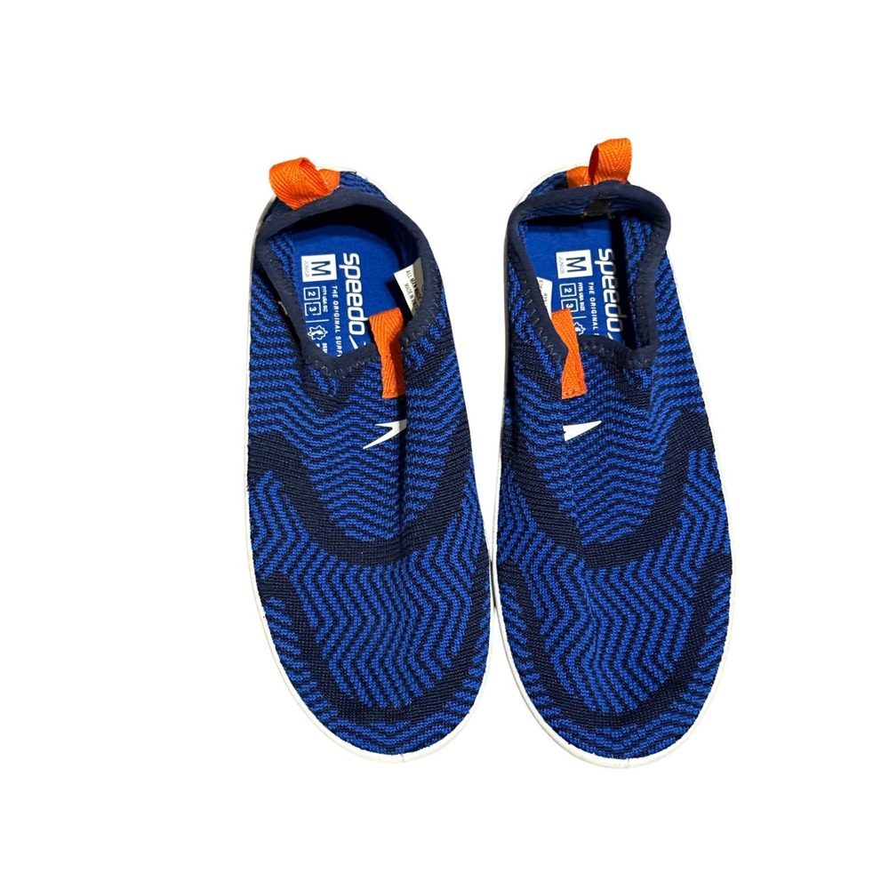 NEW Speedo Kid Size Medium 2-3 Unisex Slip On Water Shoes Summer Pool Beach Swim